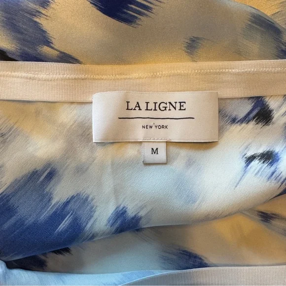 La Ligne Silk Bias Cut Slip Skirt - Picture 3 of 5